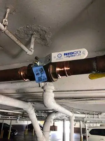 Copper pipe repair and valve work for Backflow Testing in Hurley