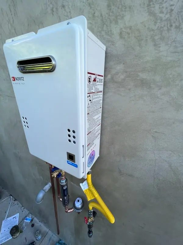 Tankless water heater installation for Hurley homes
